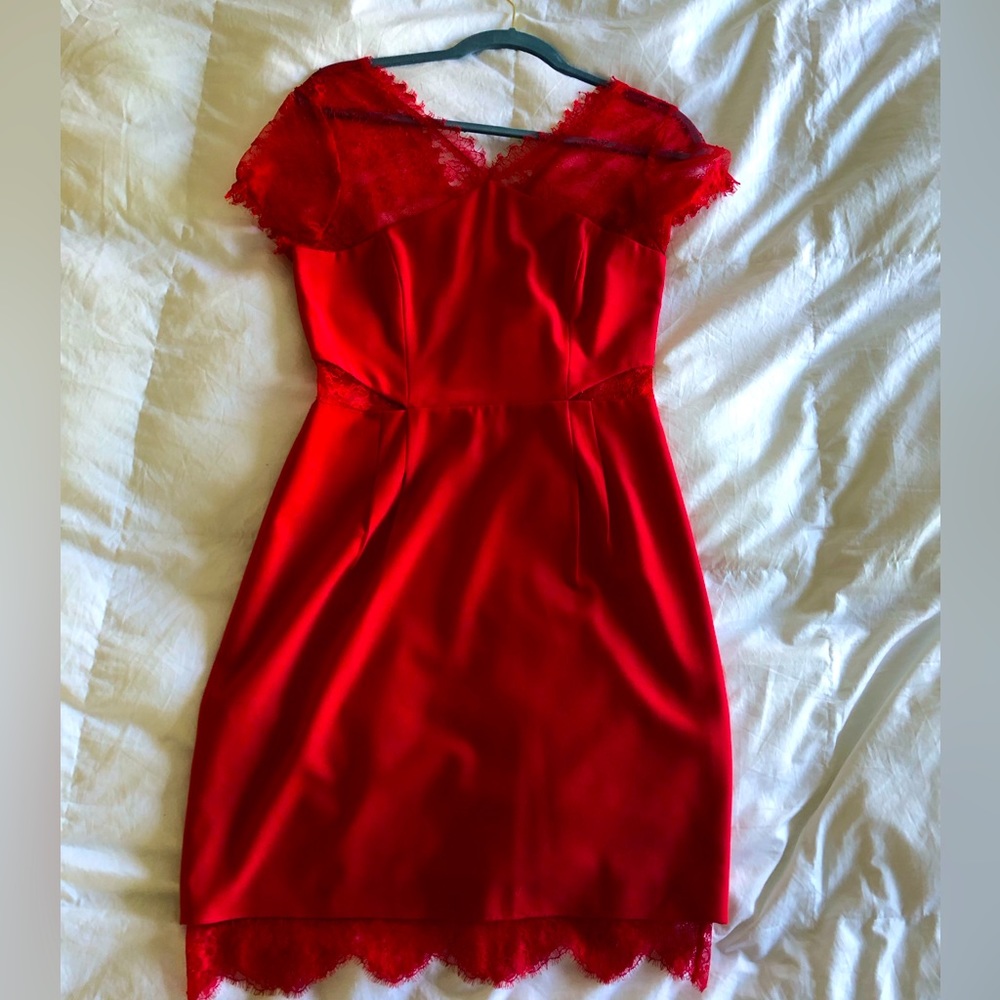 BCBG Max Azria Red Dress